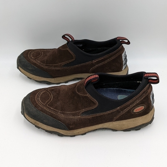 L.L. Bean Brown Suede Loafer Slip On Sneaker Shoe 11.5 Men
